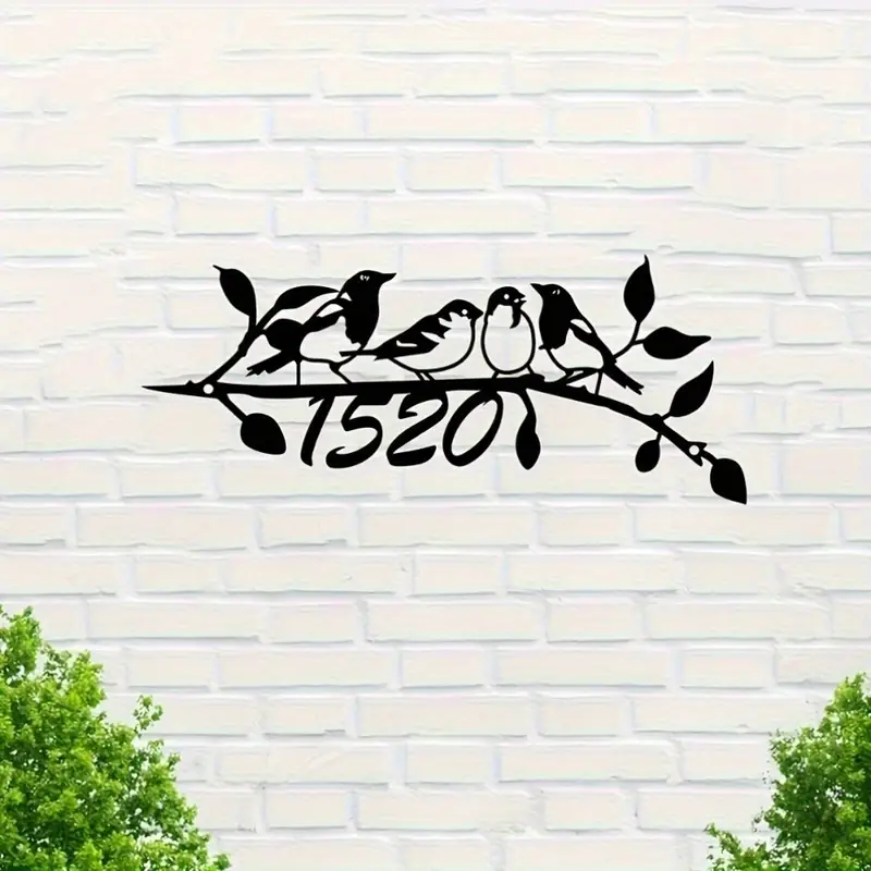 Hand-Forged Metal Sign