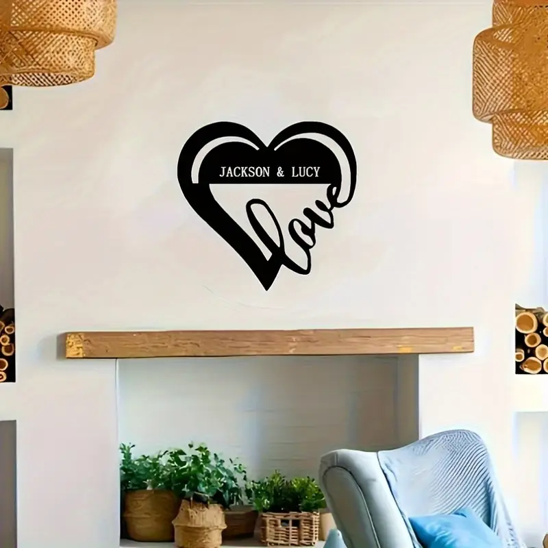 Metal Heart Wall Art