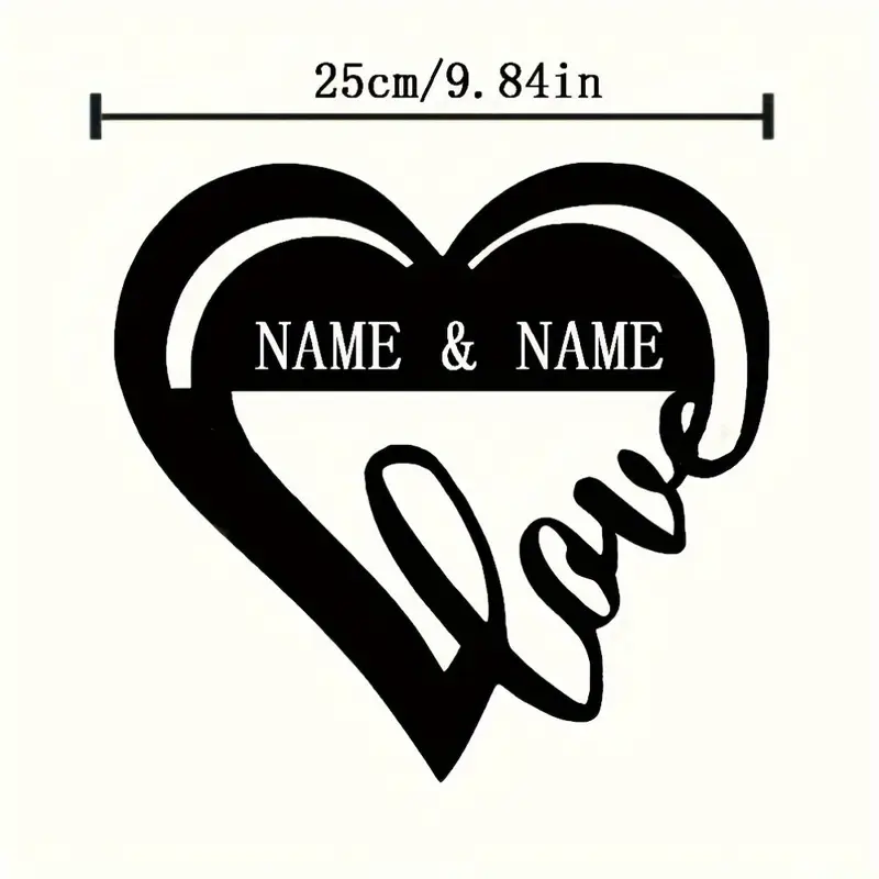 Metal Heart Wall Art