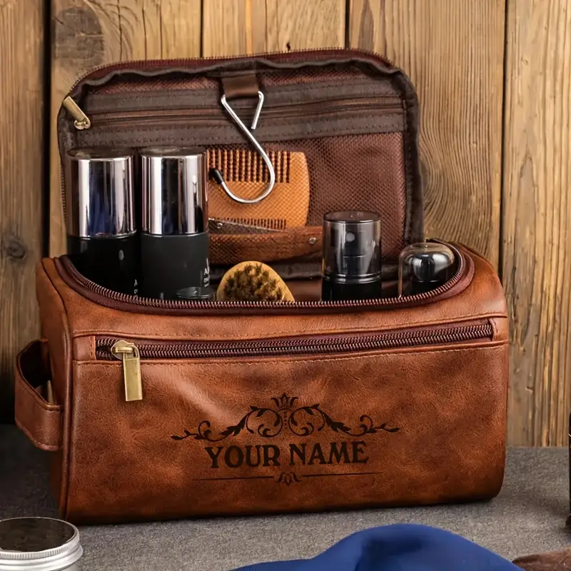 custom engraved men’s toiletry bag South Africa