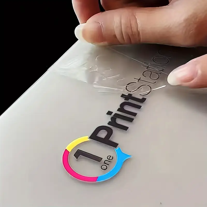 custom 3D transfer stickers