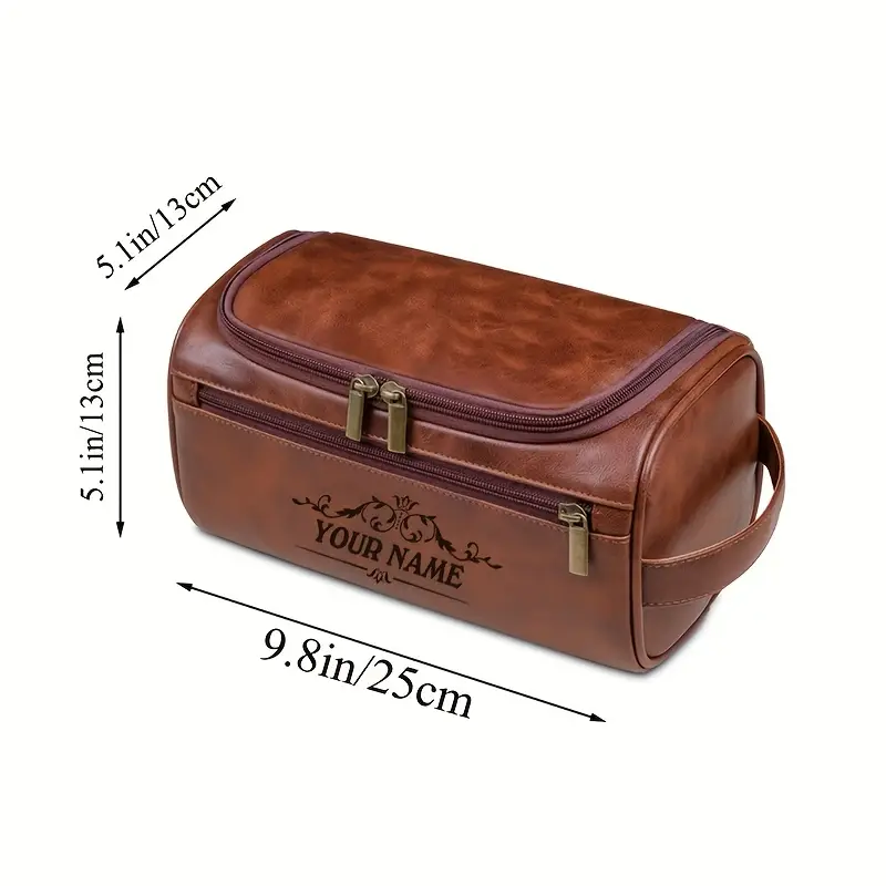 custom engraved men’s toiletry bag South Africa